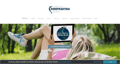 Desktop Screenshot of kiropraktikaistra.com